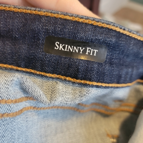 NWT Judy Blue Mid Rise Classic Skinny Jeans Raw‎ Edge 13/31 - Picture 8 of 12